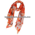 Chinesa Atacado Imprimir Long Silk Chiffon Scarf